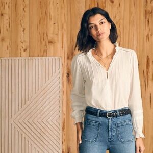 Faherty Willa Top